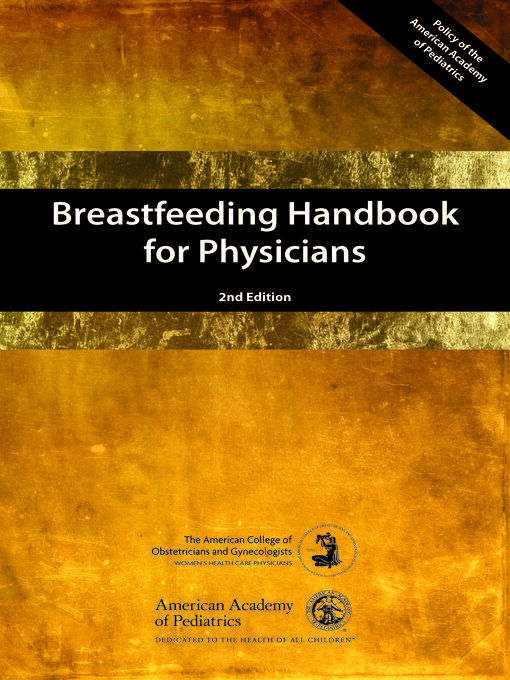Title details for Breastfeeding Handbook for Physicians by American Academy of Pediatrics (AAP) - Available